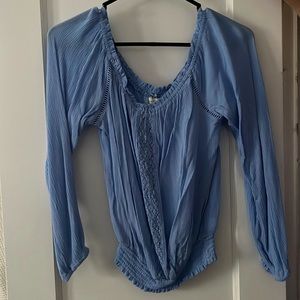 Blue Aeropostale Blouse